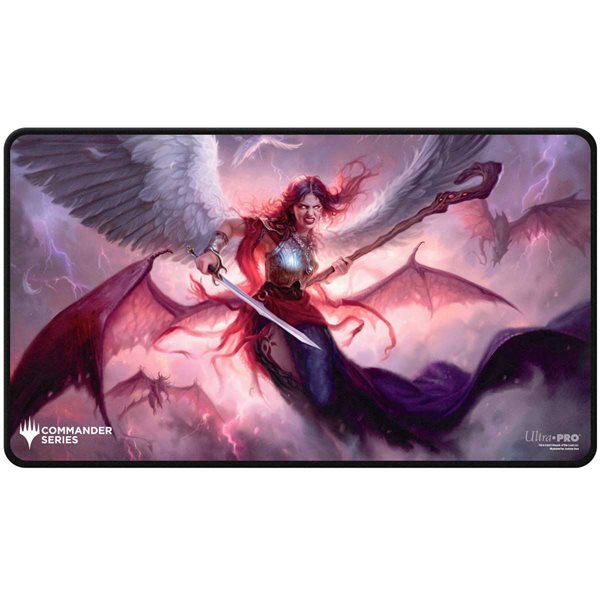 Playmat: Stitched (Black): Magic: The Gathering - Commander Series: Release 5: Kaalia