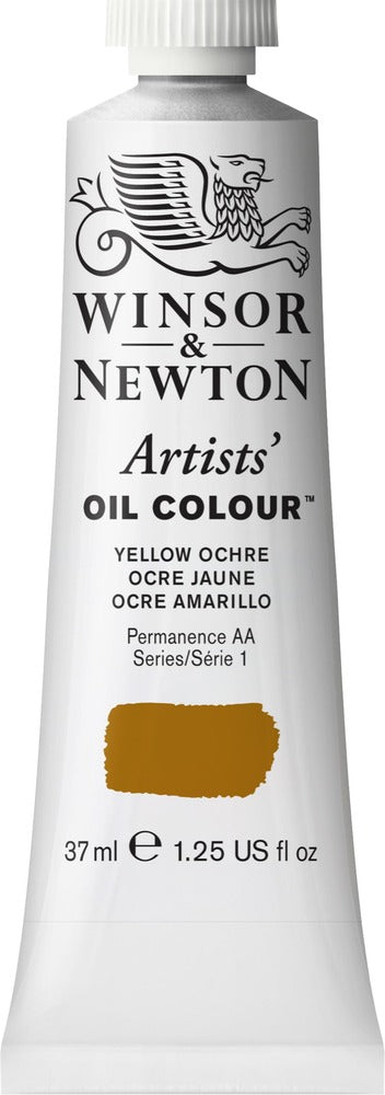 Artists' Oil Colour 37ml Tube, Yellow Ochre