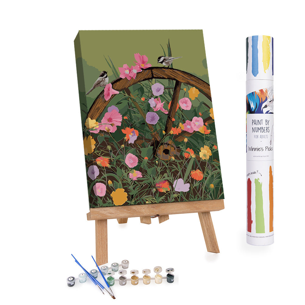 Paint By Numbers, Adult - Vintage Garden