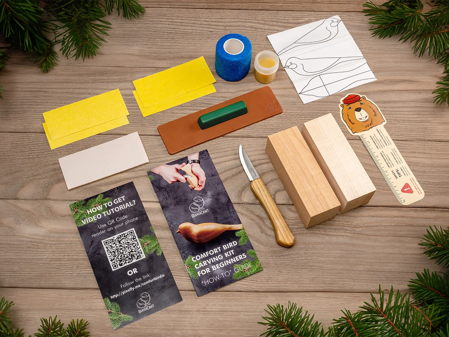 Comfort Bird Carving Hobby Kit