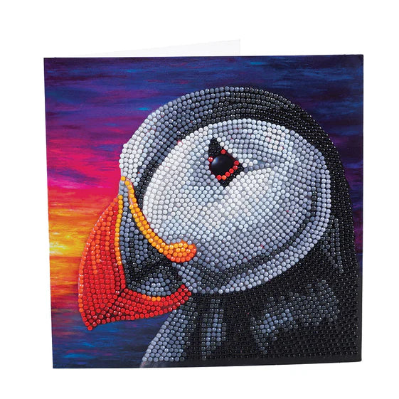 CA Card Kit: Puffin Sunset