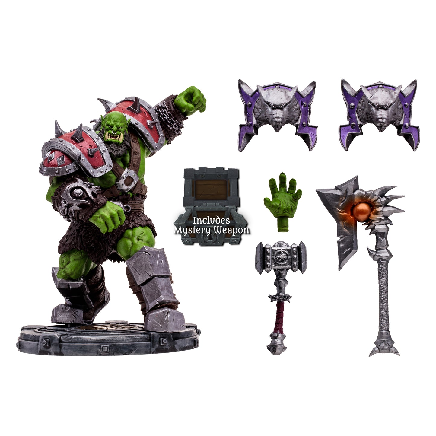 WORLD OF WARCRAFT 6" WV1-ORC: SHAMAN/WARRIOR