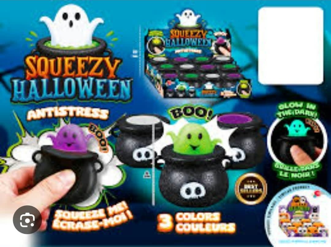 Ricochet Squeezy Halloween Ghost
