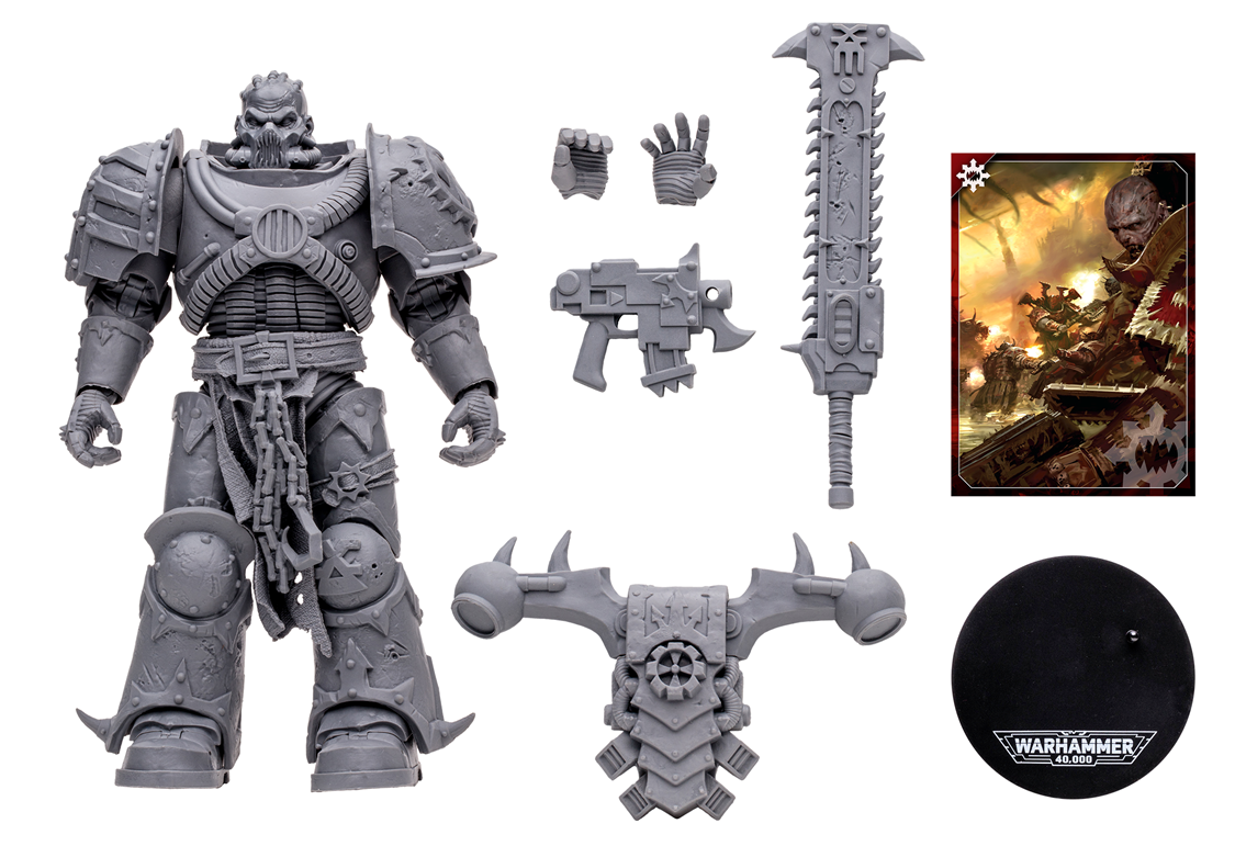 WARHAMMER 40K 7"FIG WV7-W.EAT KHORNE BERZERKER-AP