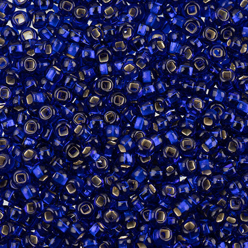 Czech Seed Beads apx 24g Vial 8/0 Royal Blue S/L