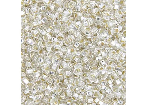 CZECH SEED BEAD APX 22G VIAL 10/0 S/L CRYSTAL