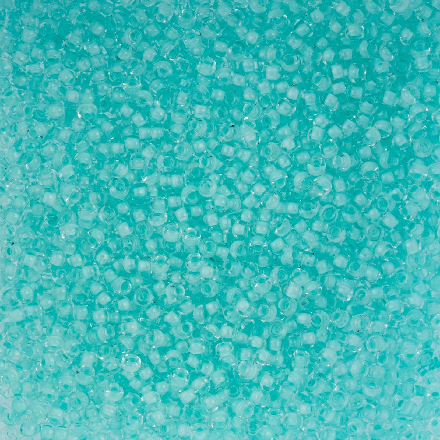 Czech Seed Beads apx. 22g Vial 10/0 C/L Light Mint Terra Color