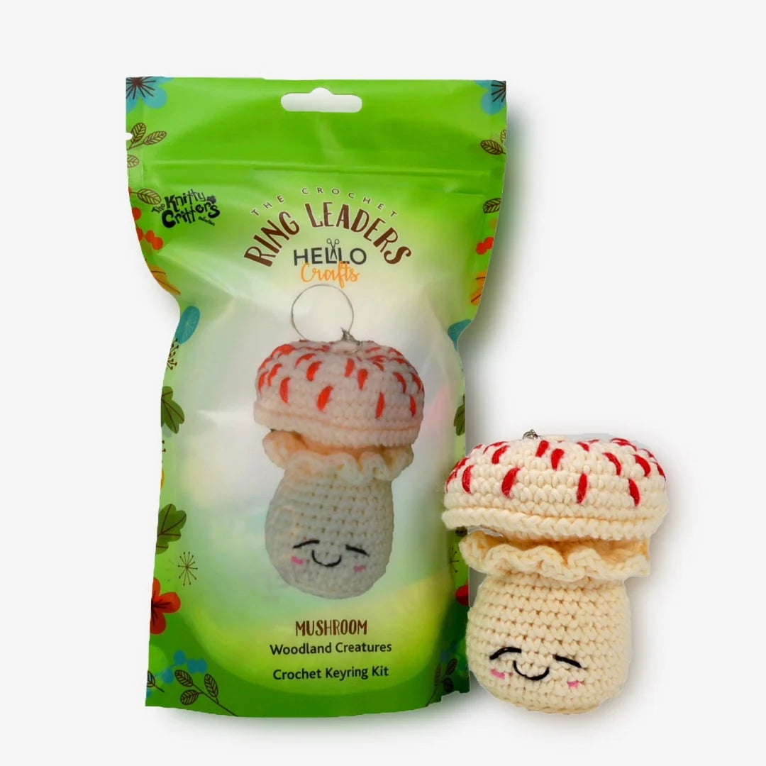 Knitty Critters – Woodland – Mushroom