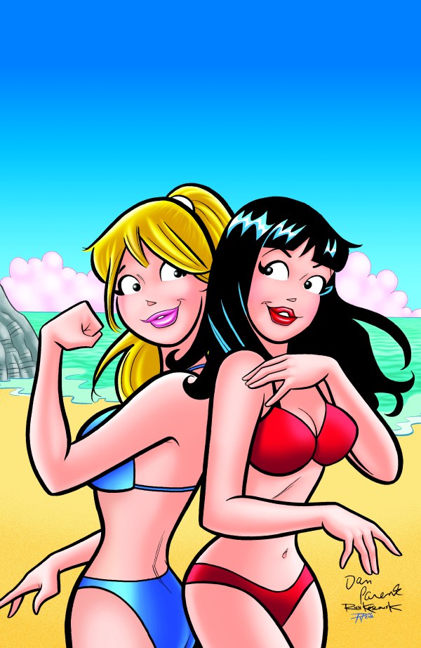 Archie Comics 85th Anniversary Presents: Betty & Veronica Swimsuit Special #1 Cover D Dan Parent Foil Virgin Variant