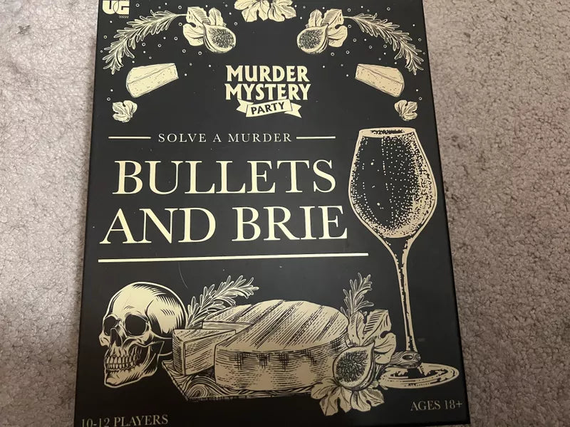 Murder Mystery Party: Bullets and Brie