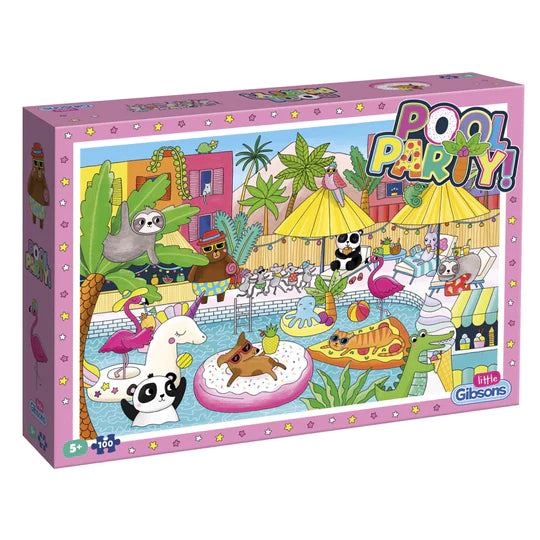 POOL PARTY 100 PIECE CHILDREN'S PUZZLES