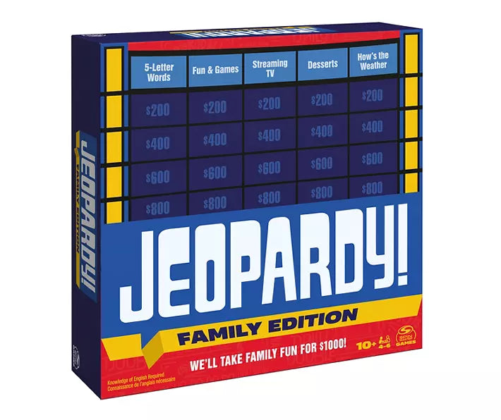 Jeopardy Family Edition