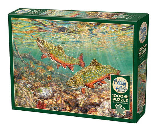 Cobble Hill Brook Trout 1000pc Puzzles