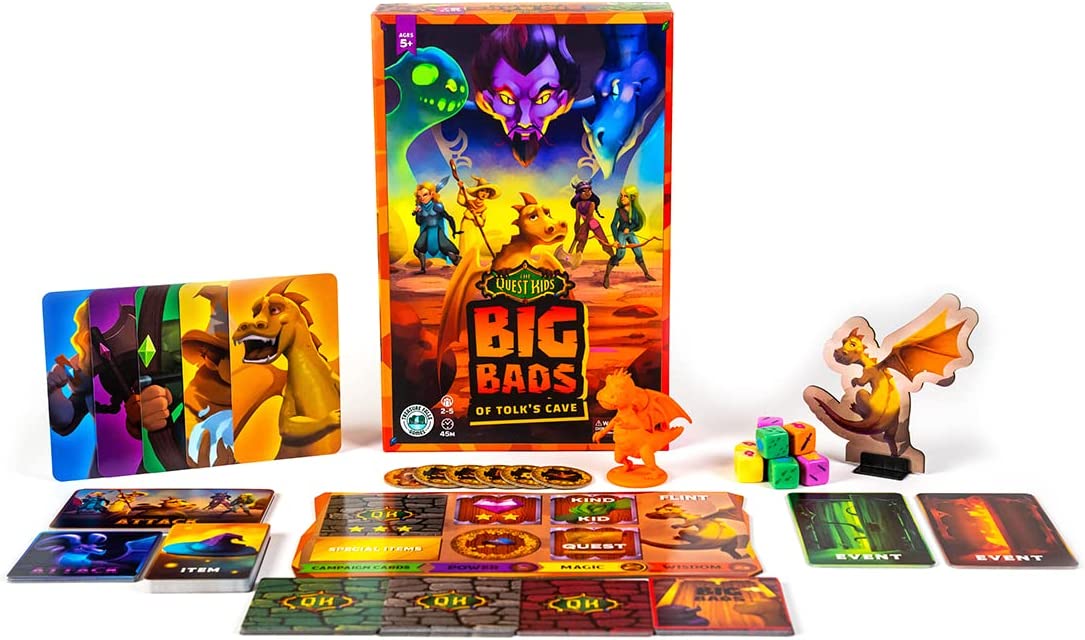 THE QUEST KIDS: THE BIG BADS OF TOLK'S CAVE