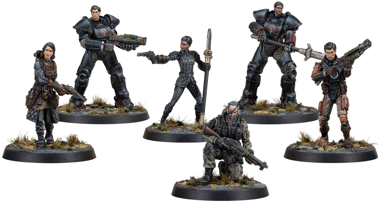 FALLOUT: MINIATURES - BROTHERHOOD OF STEEL APPALACHIAN COMMAND
