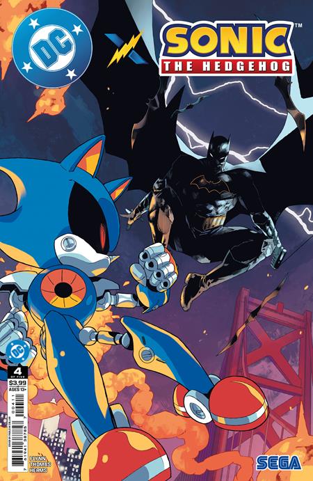 DC X SONIC THE HEDGEHOG