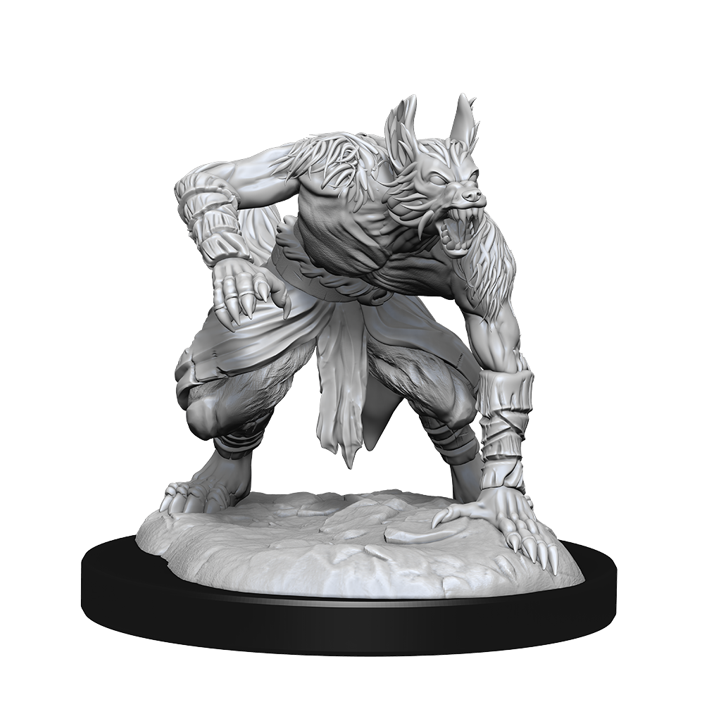 DND UNPAINTED MINIS WV14 JACKALWERE/JACKAL
