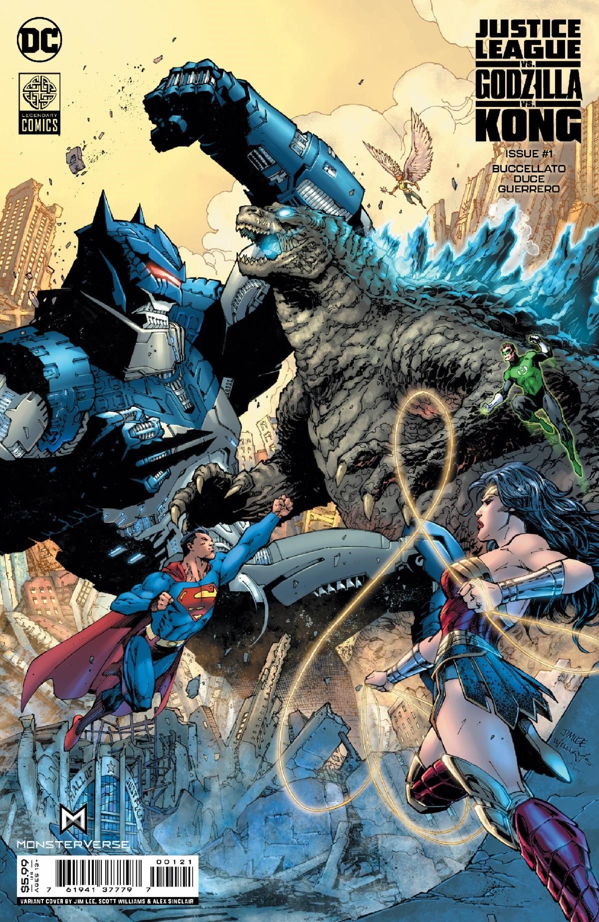 JL VS GODZILLA VS KONG