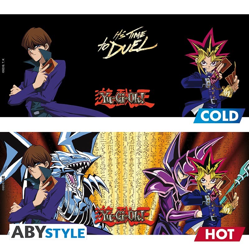 YU-GI-OH! MUG HEAT CHANGE YUGI VS KAIBA 460ML