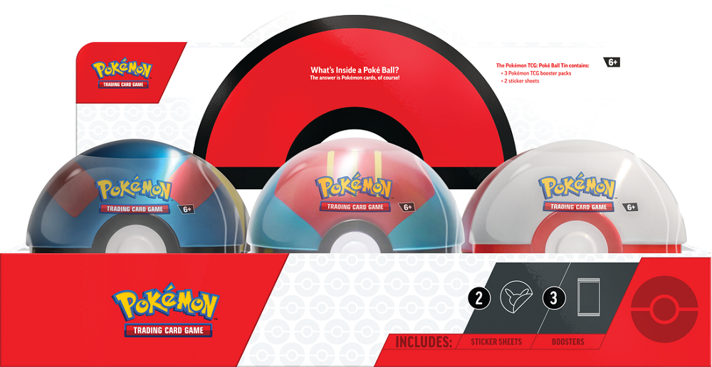 Pokémon TCG: Pokémon GO Poké Ball Tin 2023