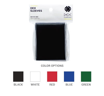 Dex Protection Standard Size 100ct Card Sleeves – Red