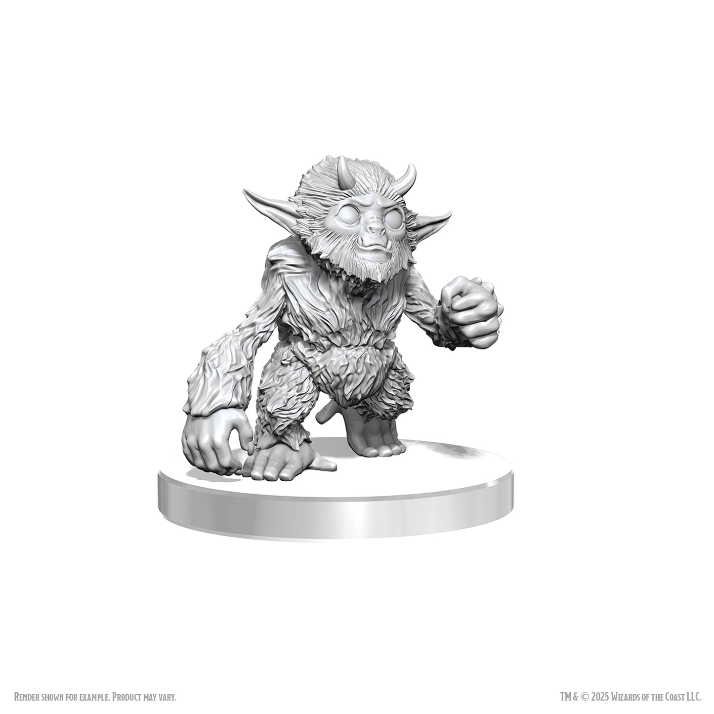 DND UNPAINTED MINIS WV26 YETI TYKES