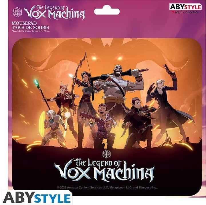 THE LEGEND OF VOX MACHINA MOUSE PAD