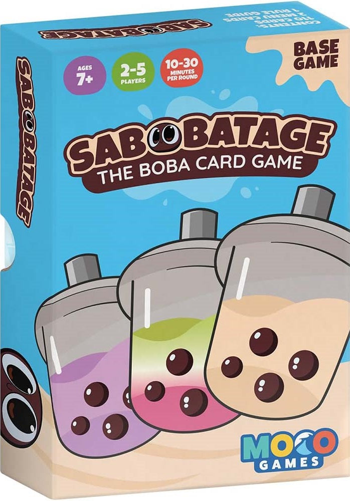 SABOBATAGE THE BOBA CARD GAME 3RD EDITION
