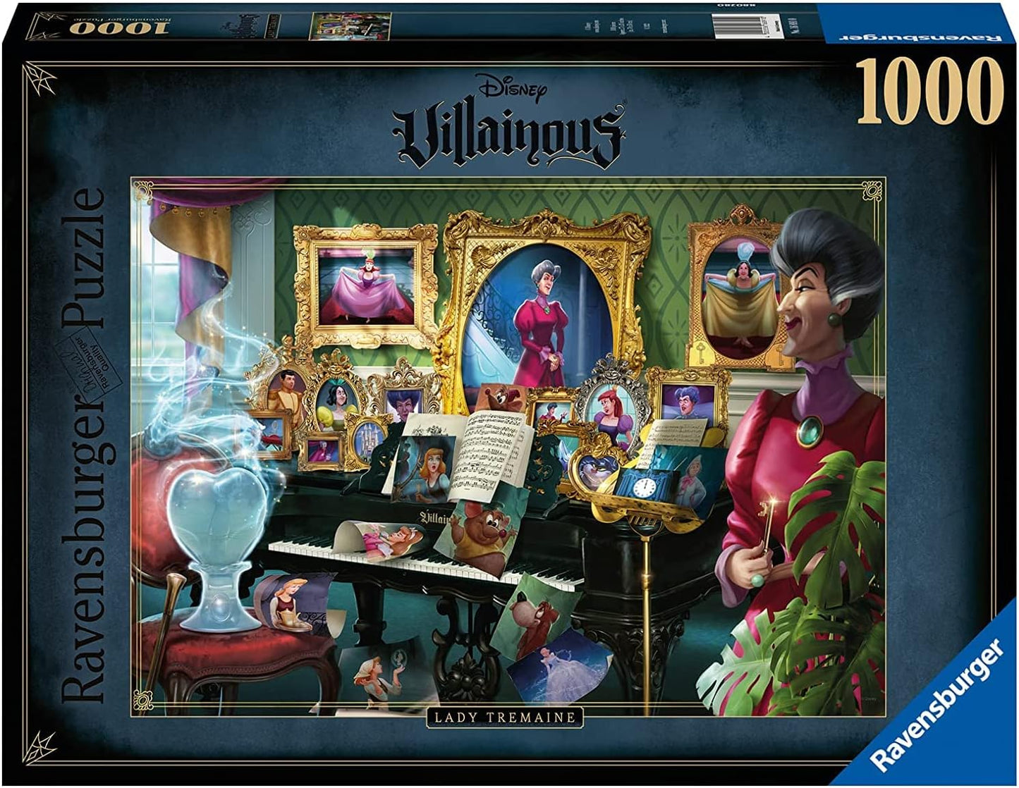 DISNEY VILLAINOUS: LADY TREMAINE 1000PC PUZZLE