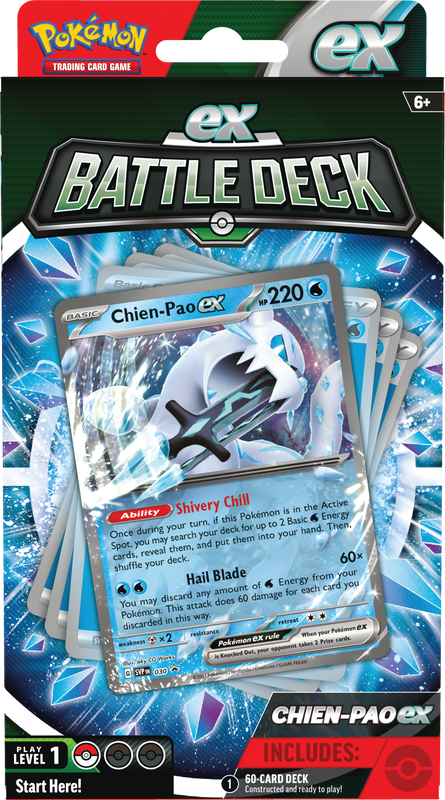 POKEMON BATTLE DECKS CHIEN-PAO EX/TINKATON EX