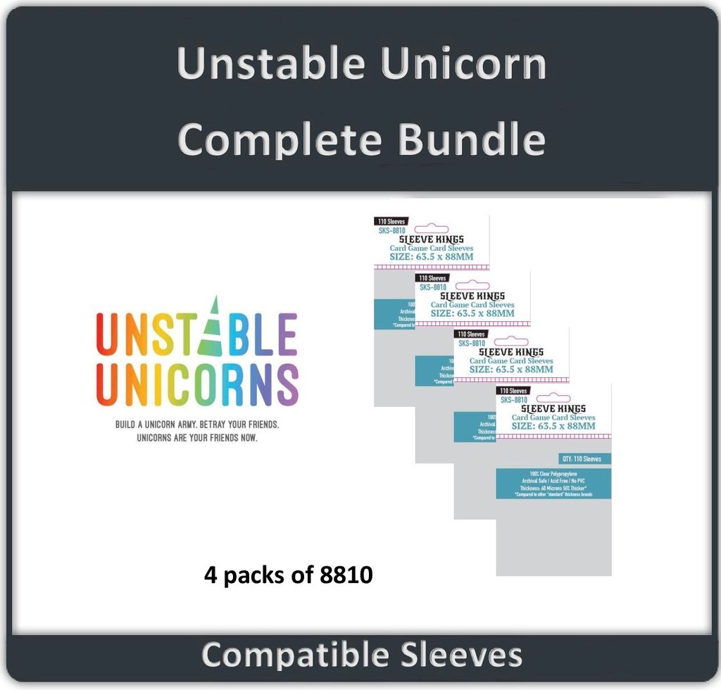 SK SLEEVE BUNDLE UNSTABLE UNICORNS COMPLETE