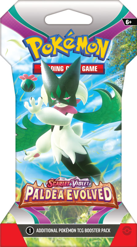 SLEEVED POKEMON SV2 PALDEA EVOLVED PACK