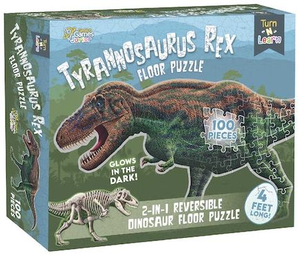 KIDS DINOSAUR 100 PIECE T-REX FLOOR PUZZLE
