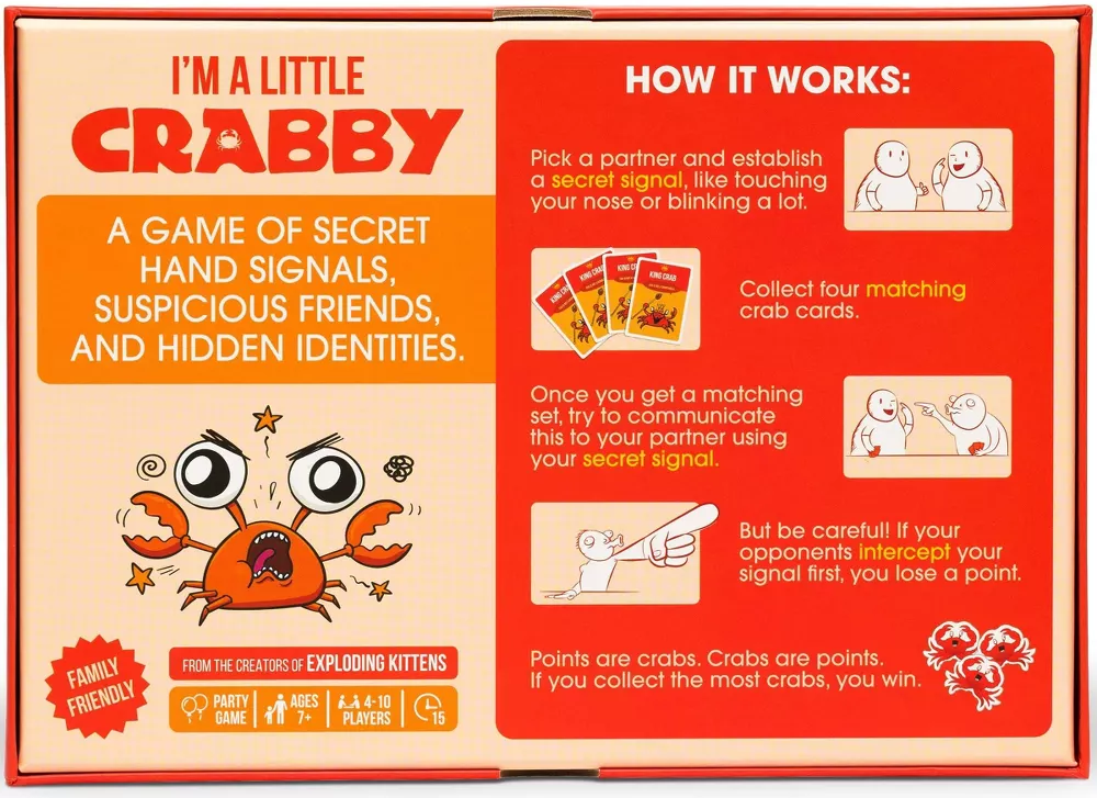 I'M A LITTLE CRABBY