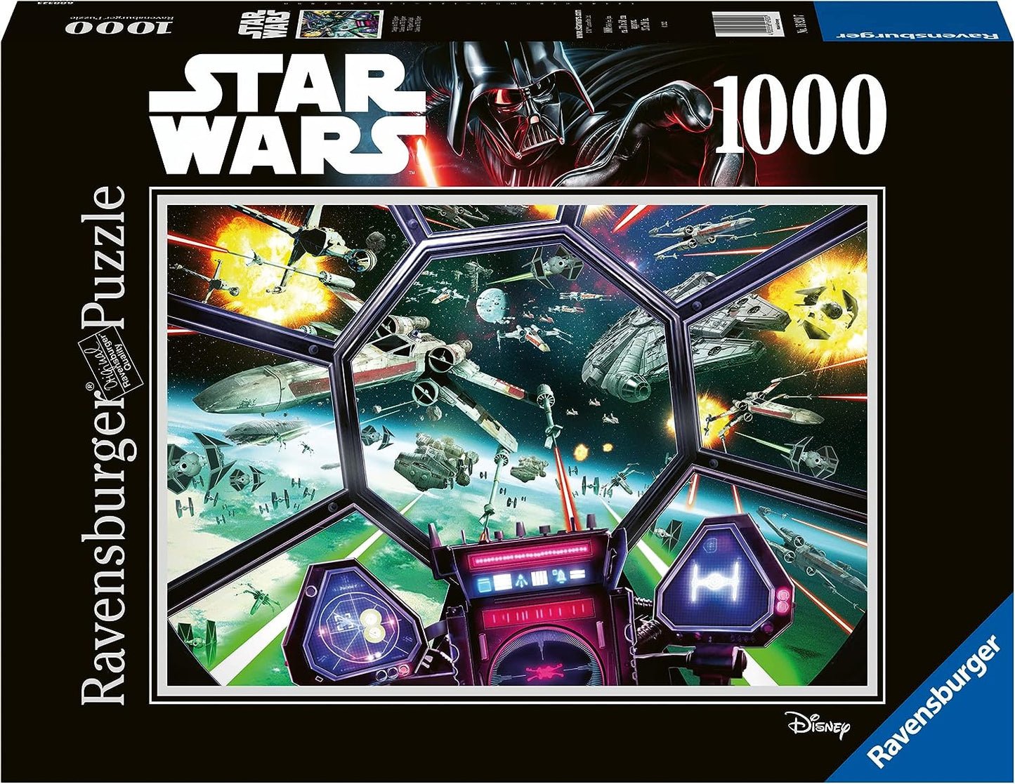 STAR WARS: TIE FIGHTER COCKPIT 1000PC PUZZLE