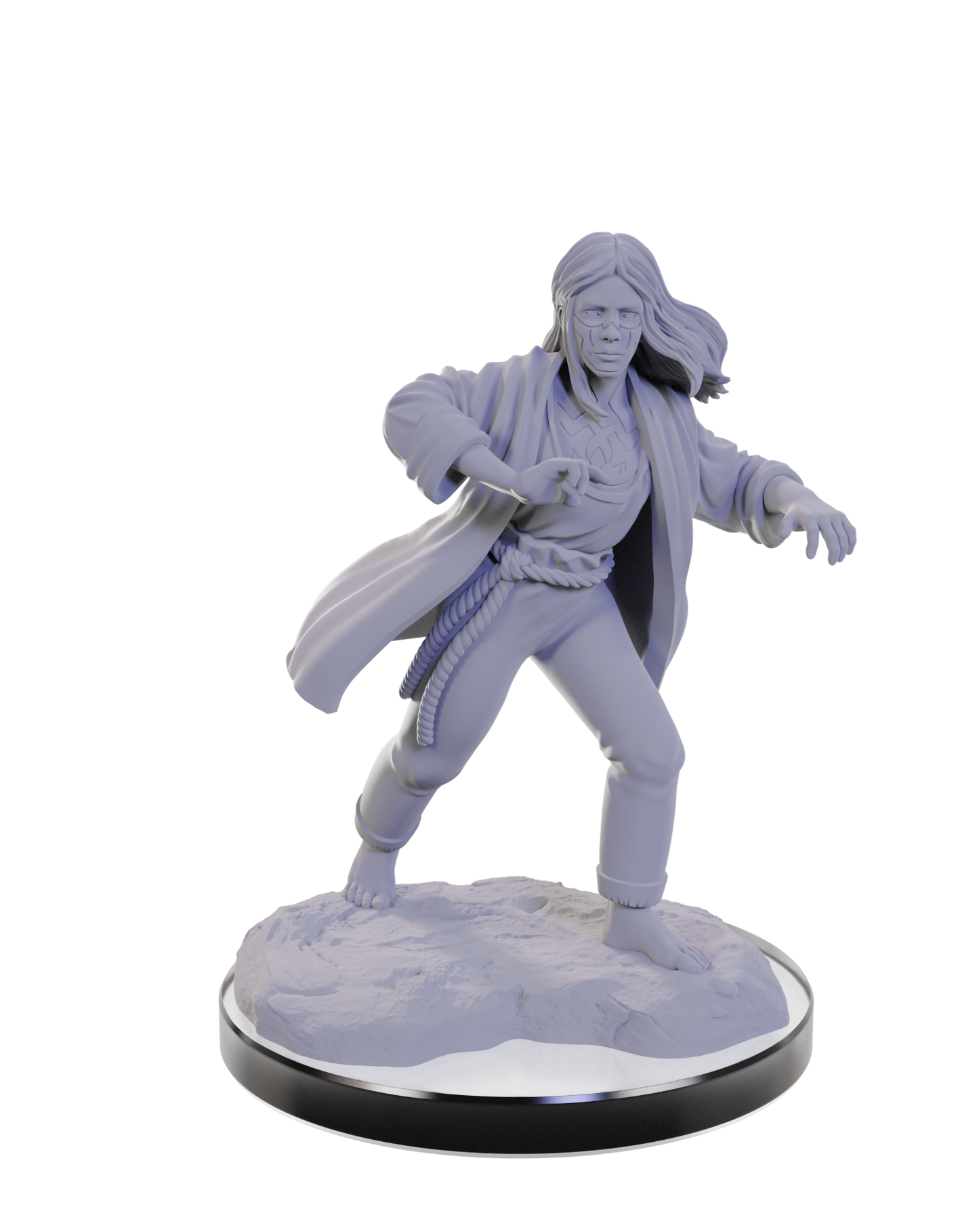DND UNPAINTED MINIS WV22 REBORN PALADIN/WARLOCK