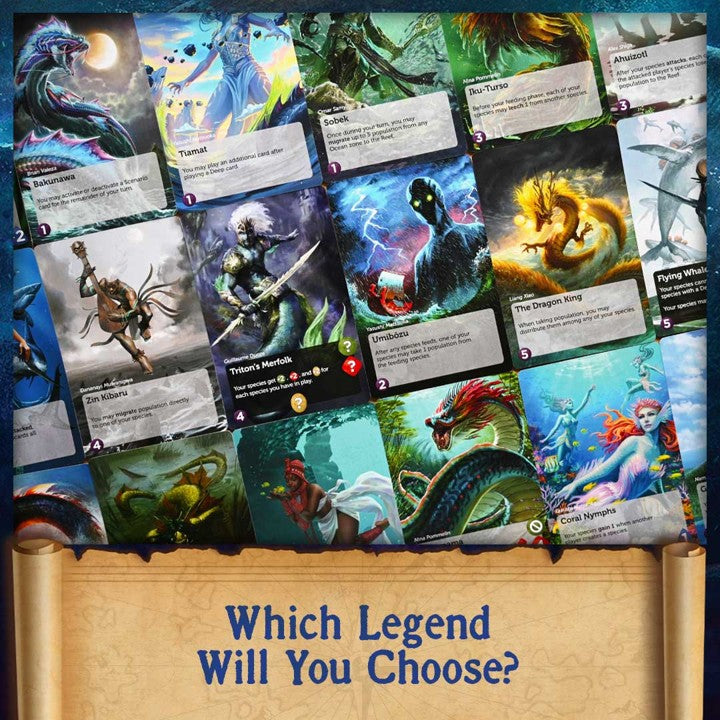 OCEANS LEGENDS OF THE DEEP