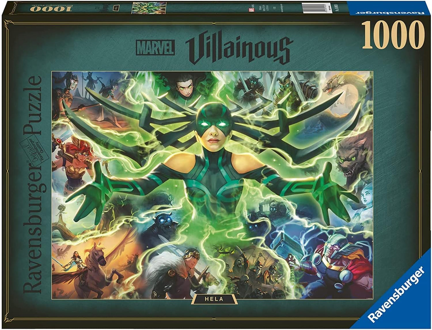 MARVEL VILLAINOUS: HELA 1000PC PUZZLE