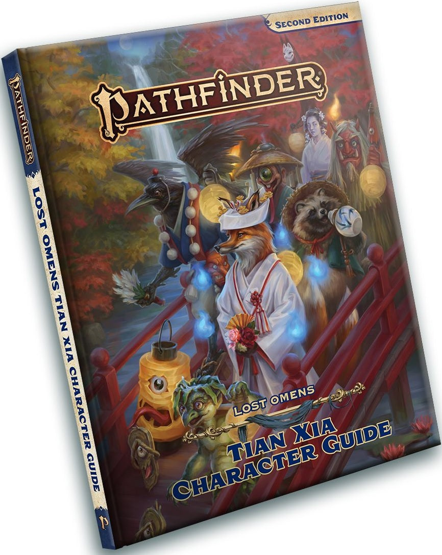 PATHFINDER 2E LOST OMENS TIAN XIA CHARACTER GUIDE HC