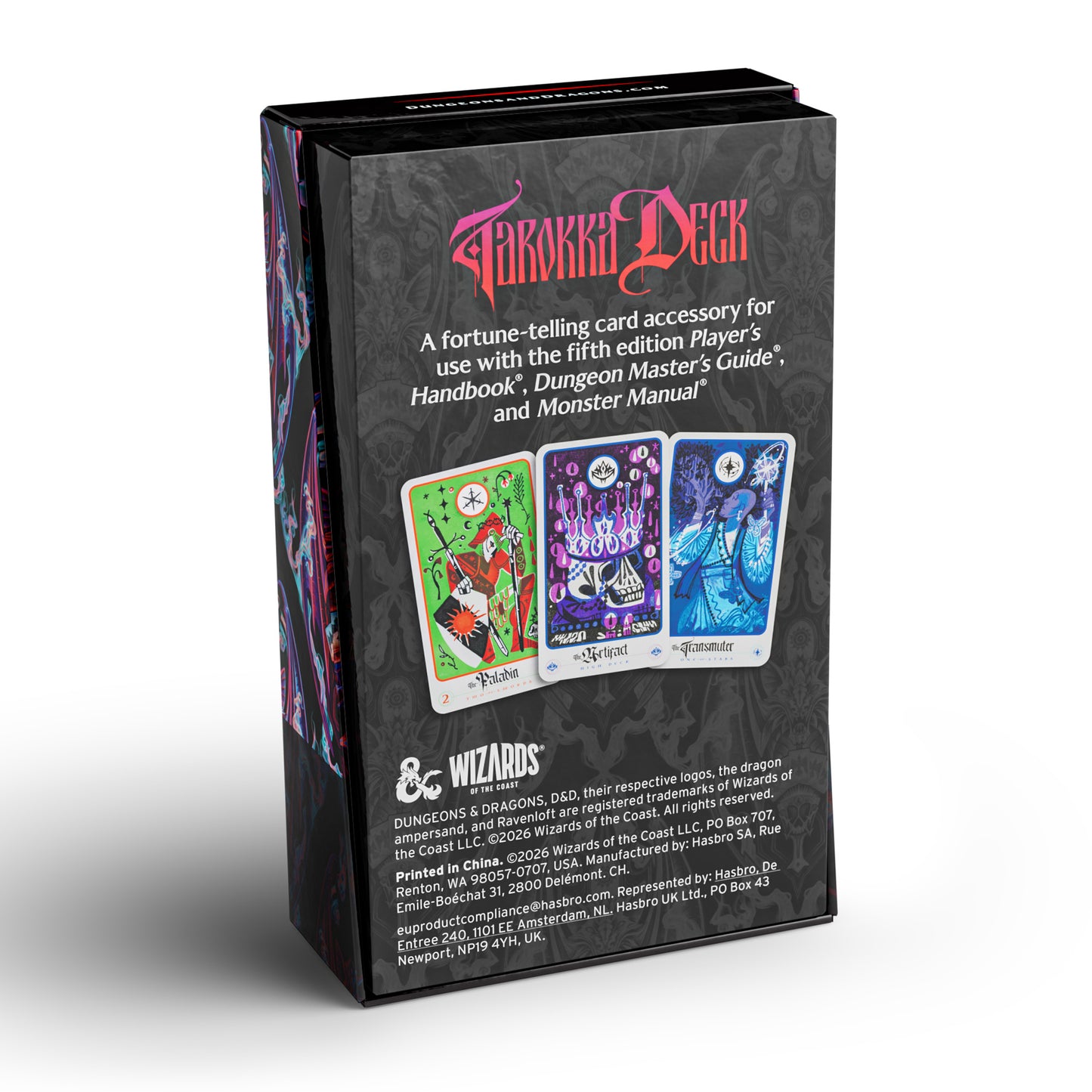 DND RPG RAVENLOFT HORRORS WITHIN TAROKKA DECK