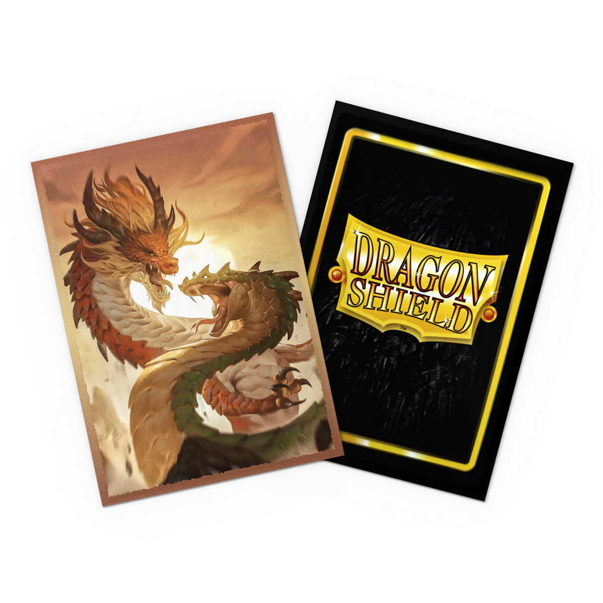 DRAGON SHIELD SLEEVES DUAL JAPANESE MATTE WOOD SNAKE 2025 60CT