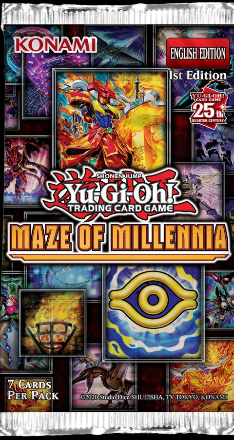 YGO MAZE OF MILLENNIA BOOSTER PACKS