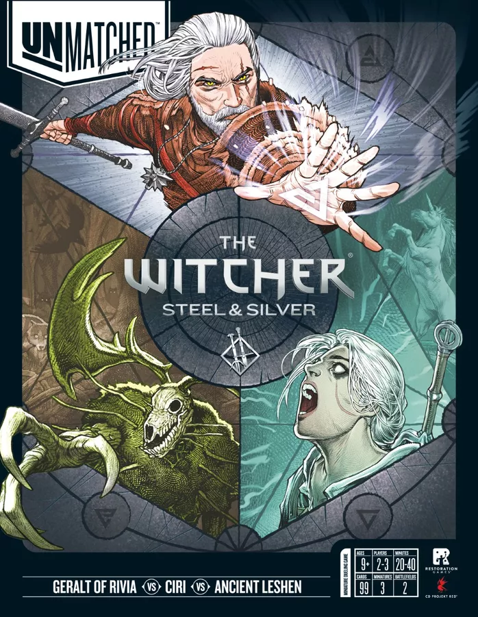 UNMATCHED WITCHER STEEL AND SILVER