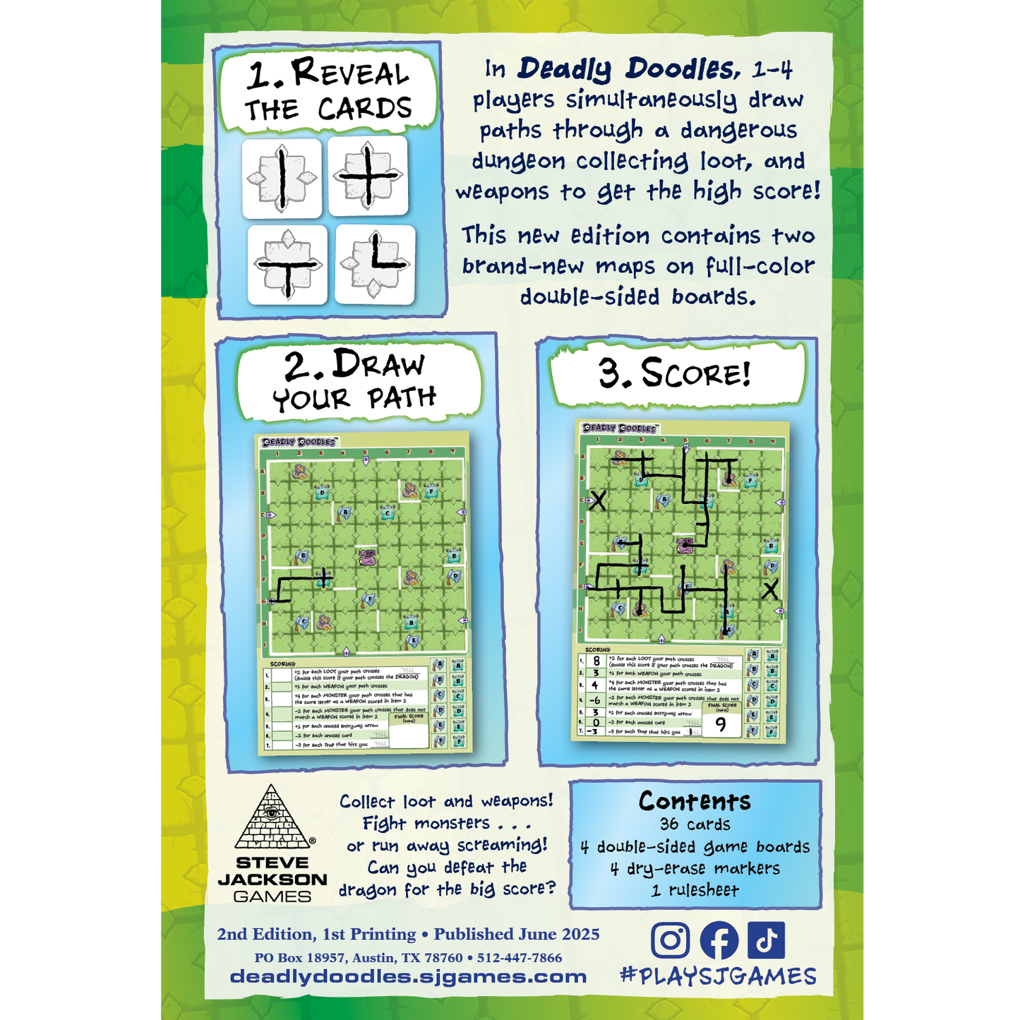 DEADLY DOODLES SECOND EDITION