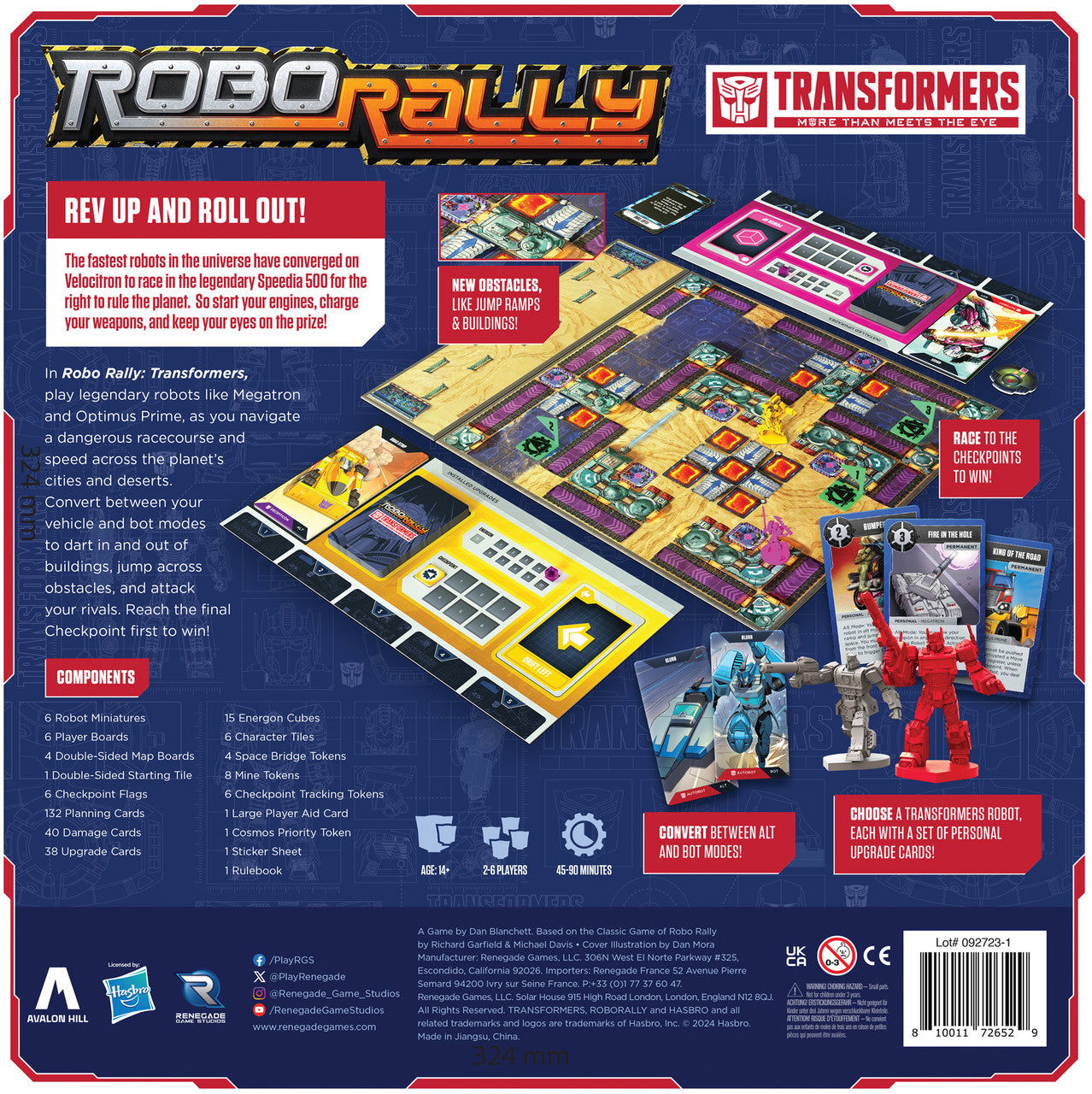 ROBO RALLY: TRANSFORMERS
