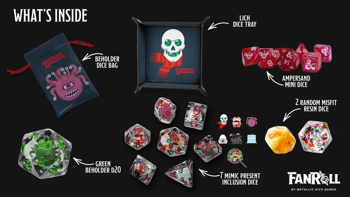 DND ADVENT 12 DICE OF ADVENTURE CALENDAR