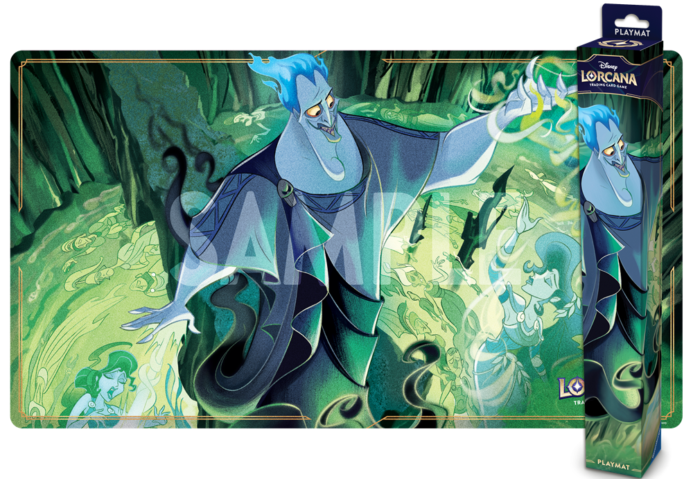 DISNEY LORCANA PLAYMAT SET 8 MAT B HADES