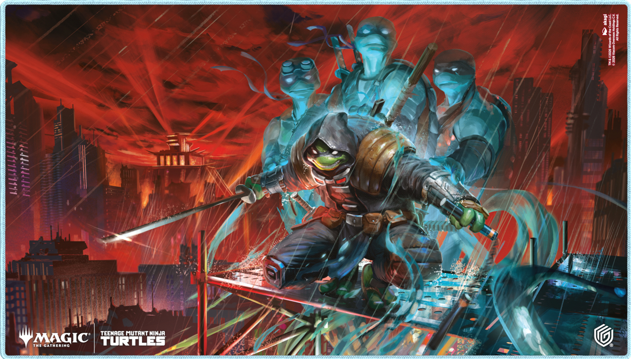 UG PLAYMAT MTG TEENAGE MUTANT NINJA TURTLES - LAST RONIN