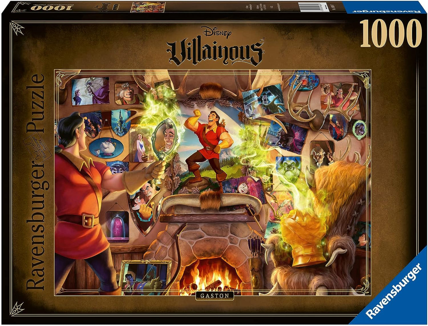 DISNEY VILLAINOUS: GASTON 1000PC PUZZLE