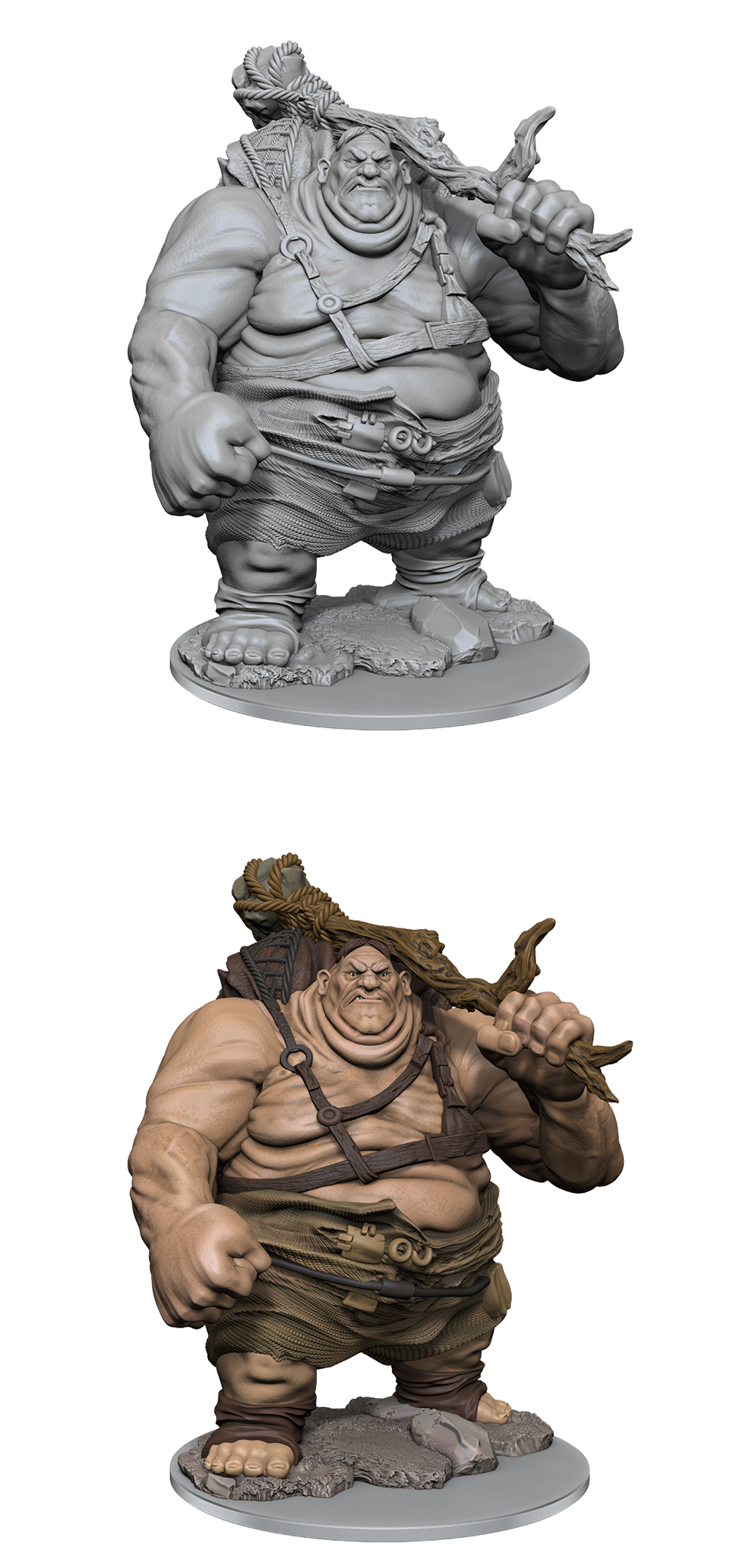 DND UNPAINTED MINIS WV17 HILL GIANT